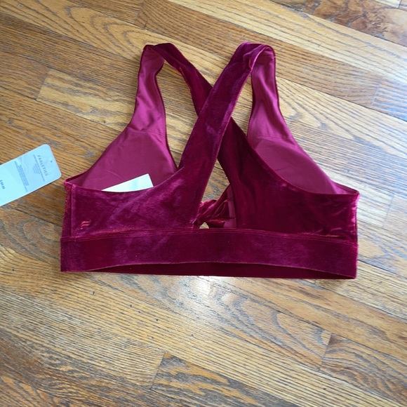 Fabletics Velour Sports Bra - Picture 2 of 3